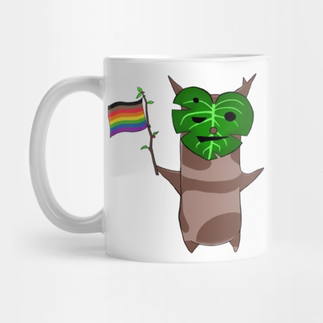 BOTW Korok Rainbow Pride Flag by KaniaAbbi